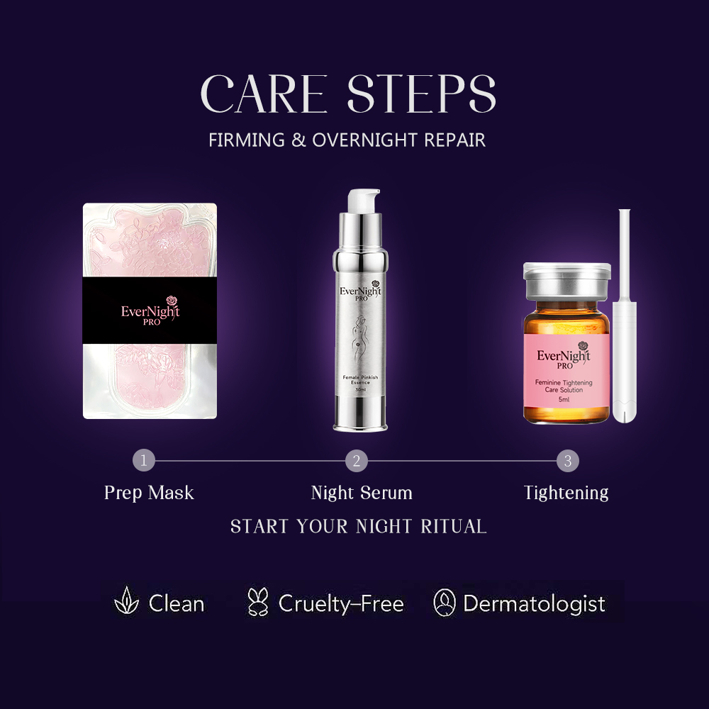 Intimate Care Set: 5 bikini masks, 30 ml glow gel, 5×5 ml tightening elixirs - Image 6